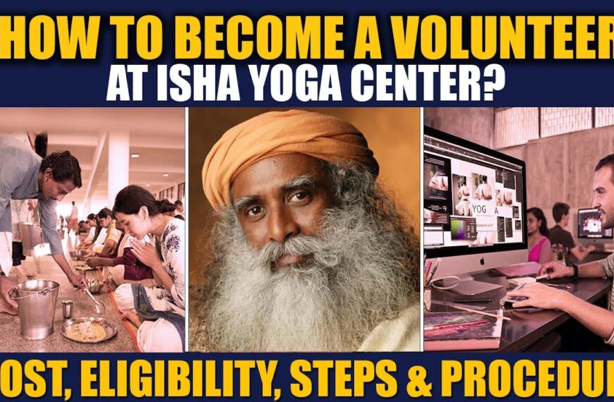 How to Volunteer at Isha Foundation