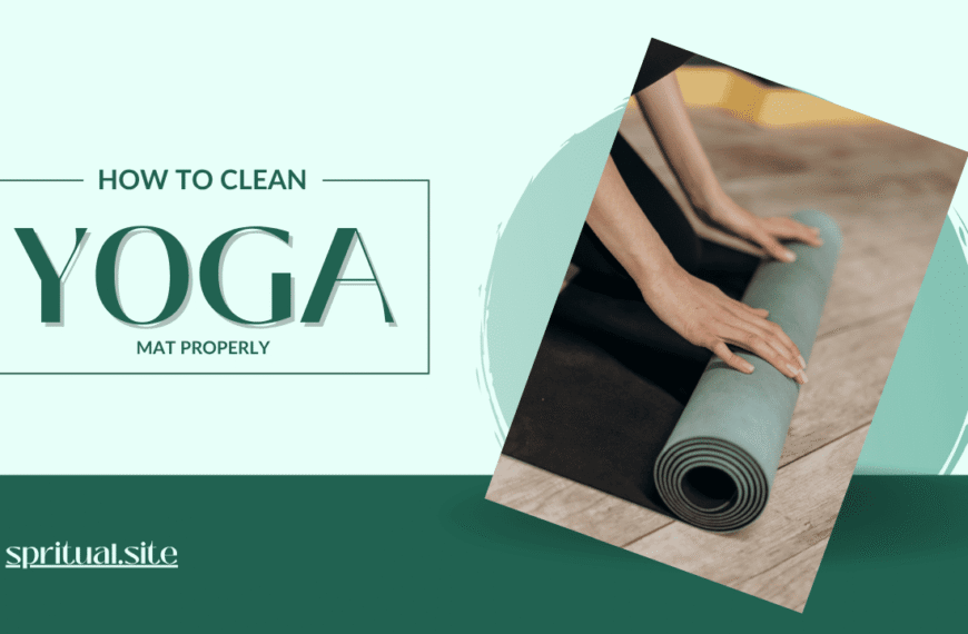 How to Clean a Yoga Mat Properl